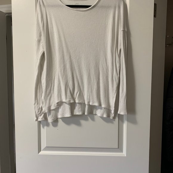 White Aerie Long Sleeve Shirt - Picture 2 of 2